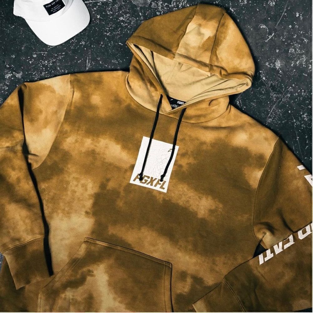 Flag Nor Fail NWT Wear & Tear Collection Knockout Pullover Hoodie Unisex Size Sm